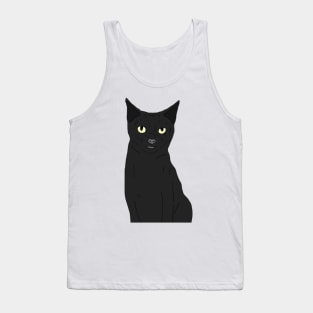 Black Cat Tank Top